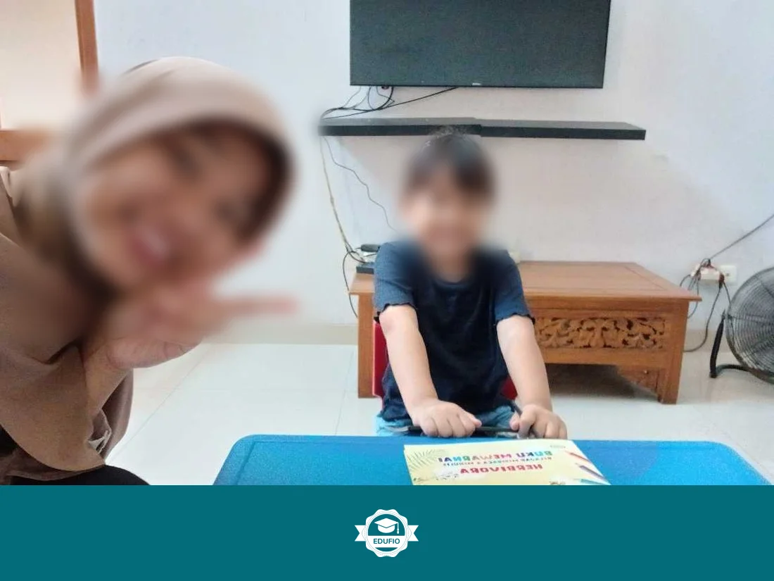 Dari ruang kelas les anak Jogja Edufio