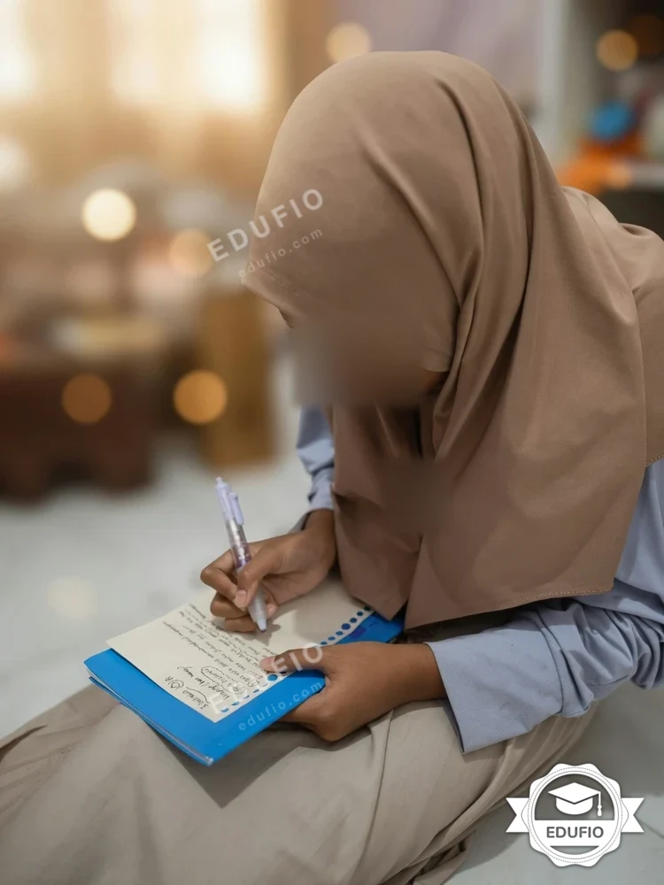 Momen sesi les bahasa indonesia Jogja sedang berlangsung