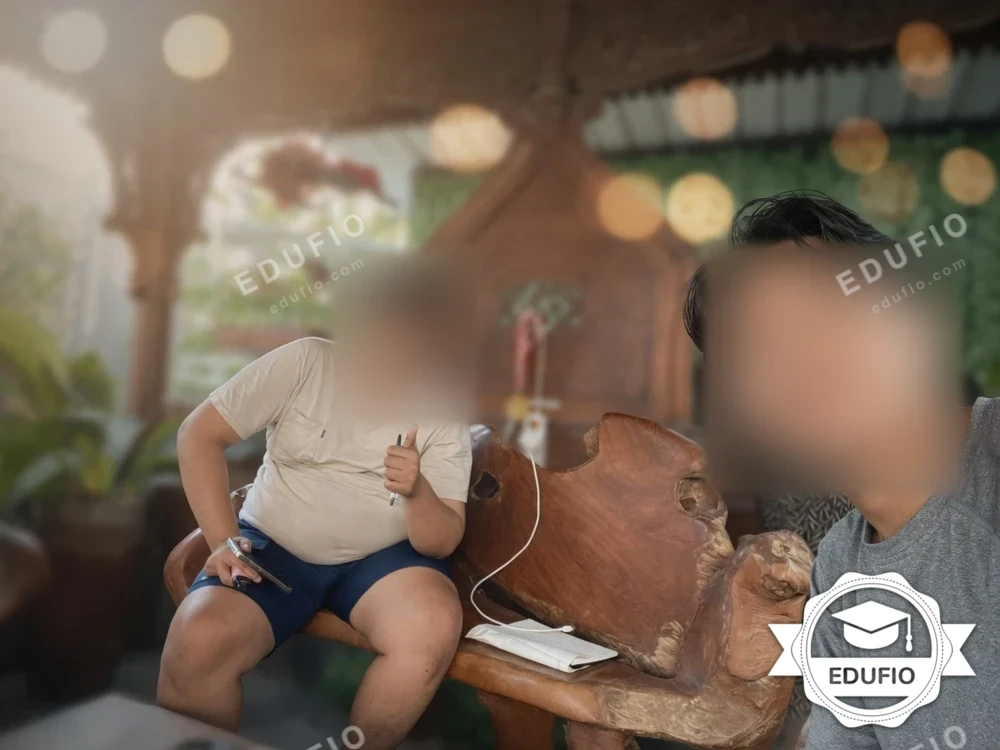 Momen sesi les biologi Jogja sedang berlangsung