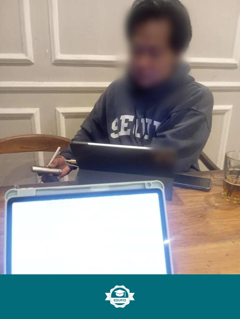 Tutor Edufio mendampingi siswa di kelas les CPNS Bantul