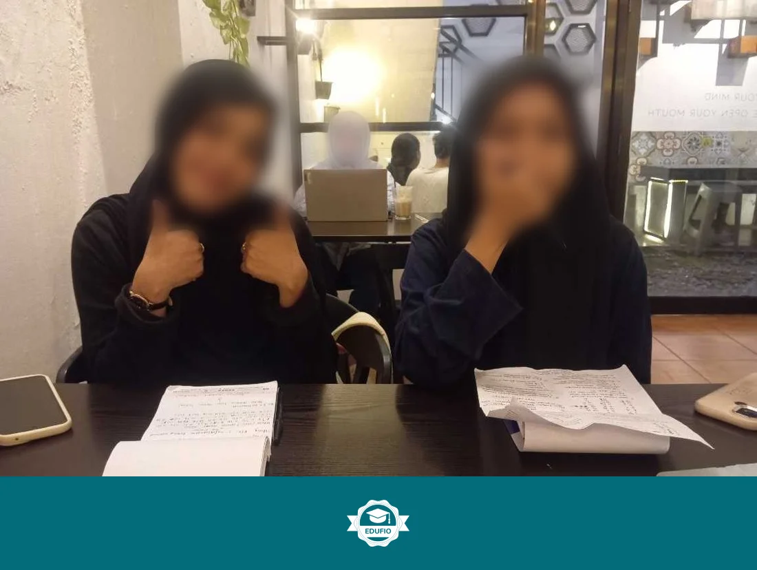 Momen sesi les CPNS Bantul sedang berlangsung