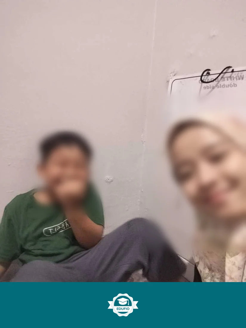 Siswa mengikuti les jarimatika Jogja bersama tutor Edufio
