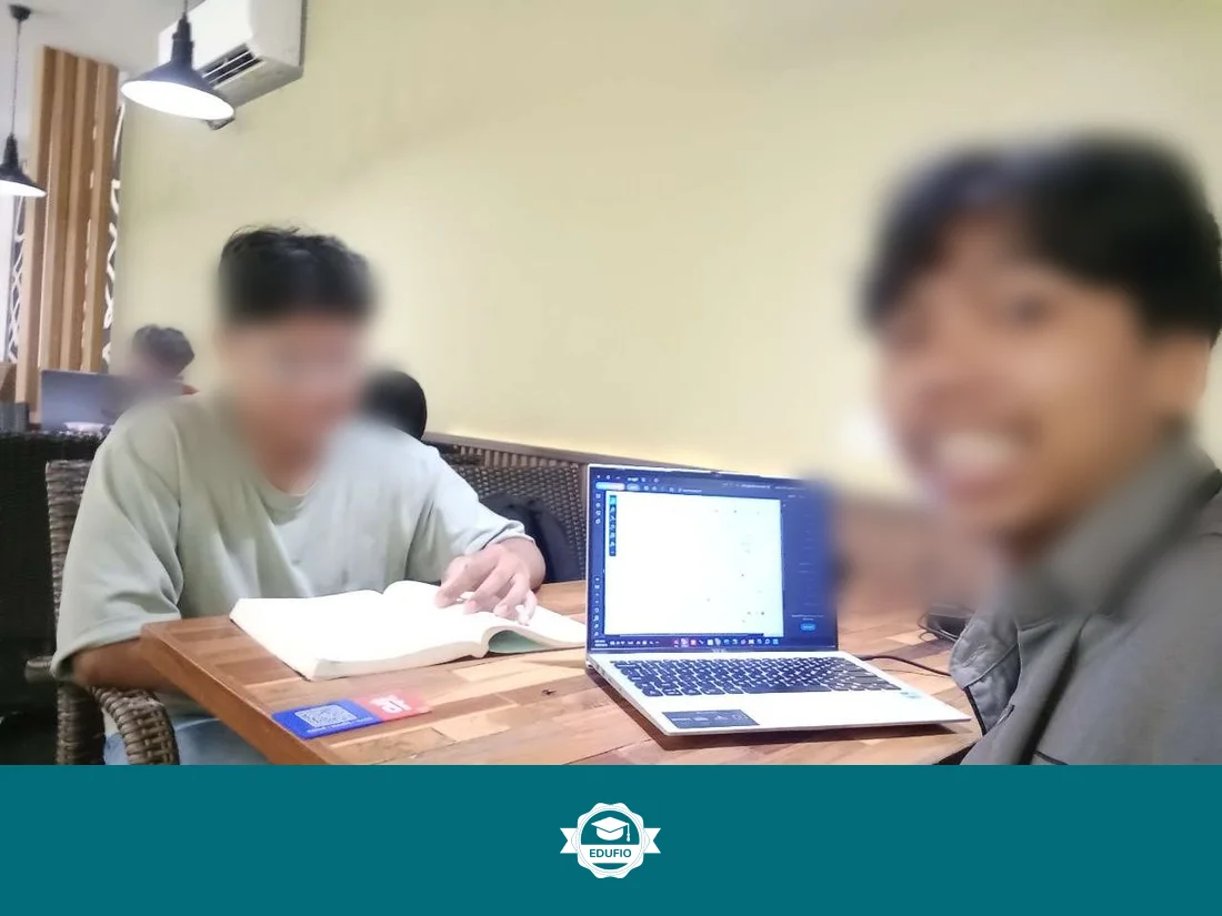 Siswa mengikuti les bahasa jepang Jogja bersama tutor Edufio