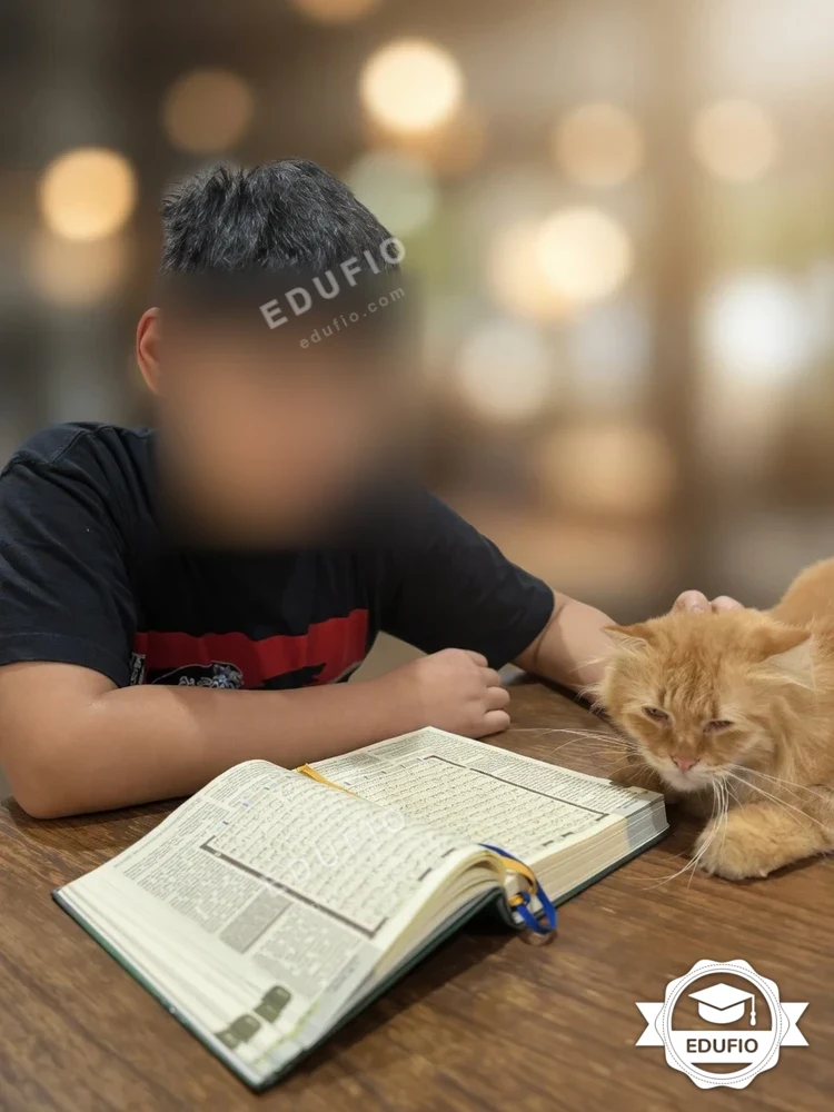 Dari ruang kelas les mengaji Jogja Edufio