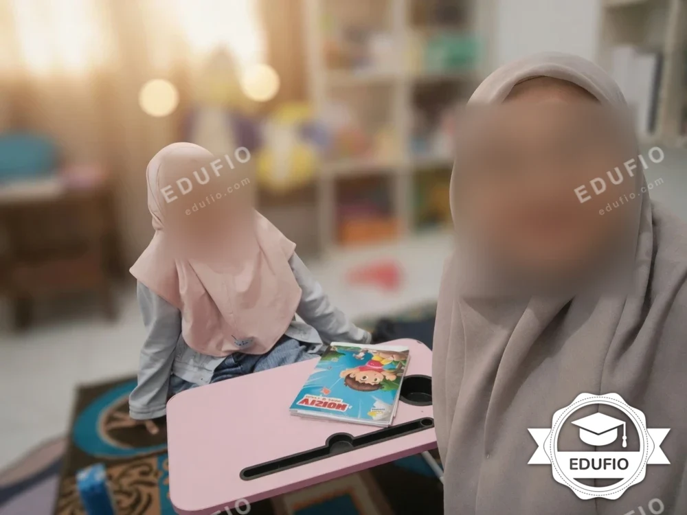 Sesi les mengaji Jogja privat satu tutor satu siswa