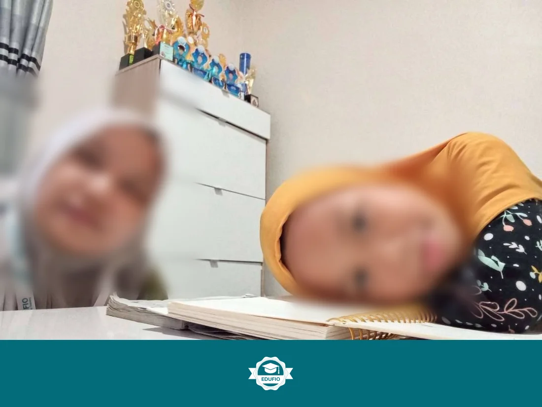 Galeri kelas les mengaji Bantul: siswa bersama tutor Edufio