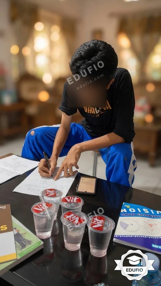 Dari ruang kelas les SD Jogja Edufio
