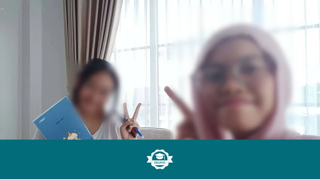 Momen sesi les SMA Bantul sedang berlangsung