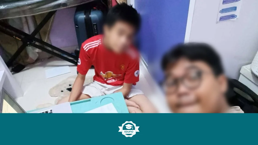 Siswa mengikuti les SMP Jogja bersama tutor Edufio