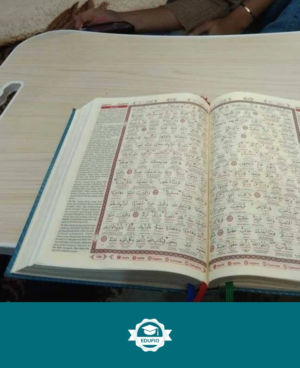 Momen sesi les tahfidz Jogja sedang berlangsung