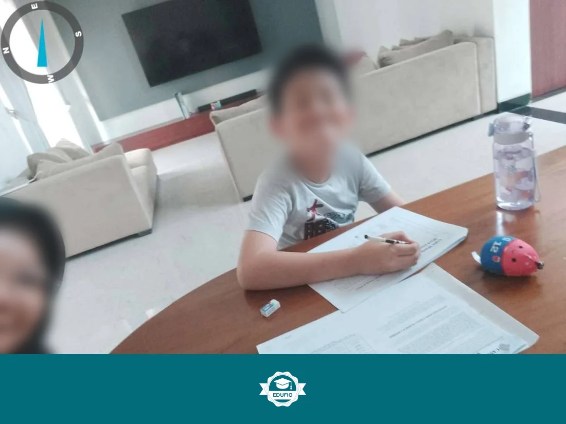 Siswa mengikuti les tes TKA jenjang SMP Jogja bersama tutor Edufio