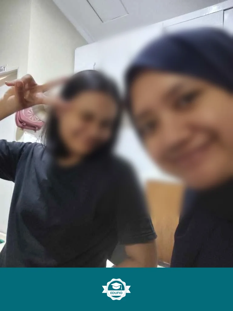 Siswa mengikuti les TOEFL Bantul bersama tutor Edufio