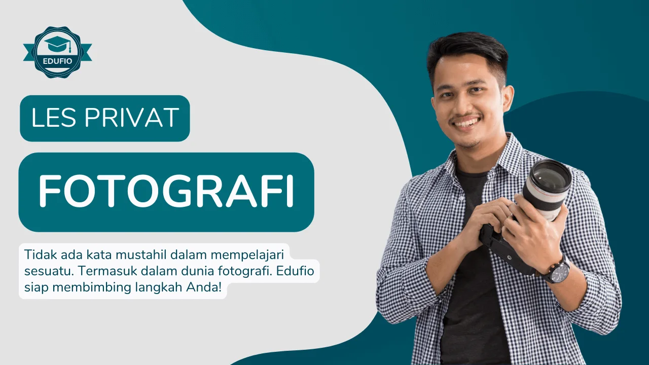 Kursus Fotografi bersama tutor Edufio di Jogja