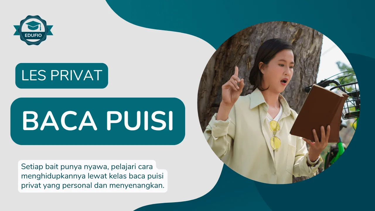 Les Privat Baca Puisi bersama tutor Edufio di Jogja