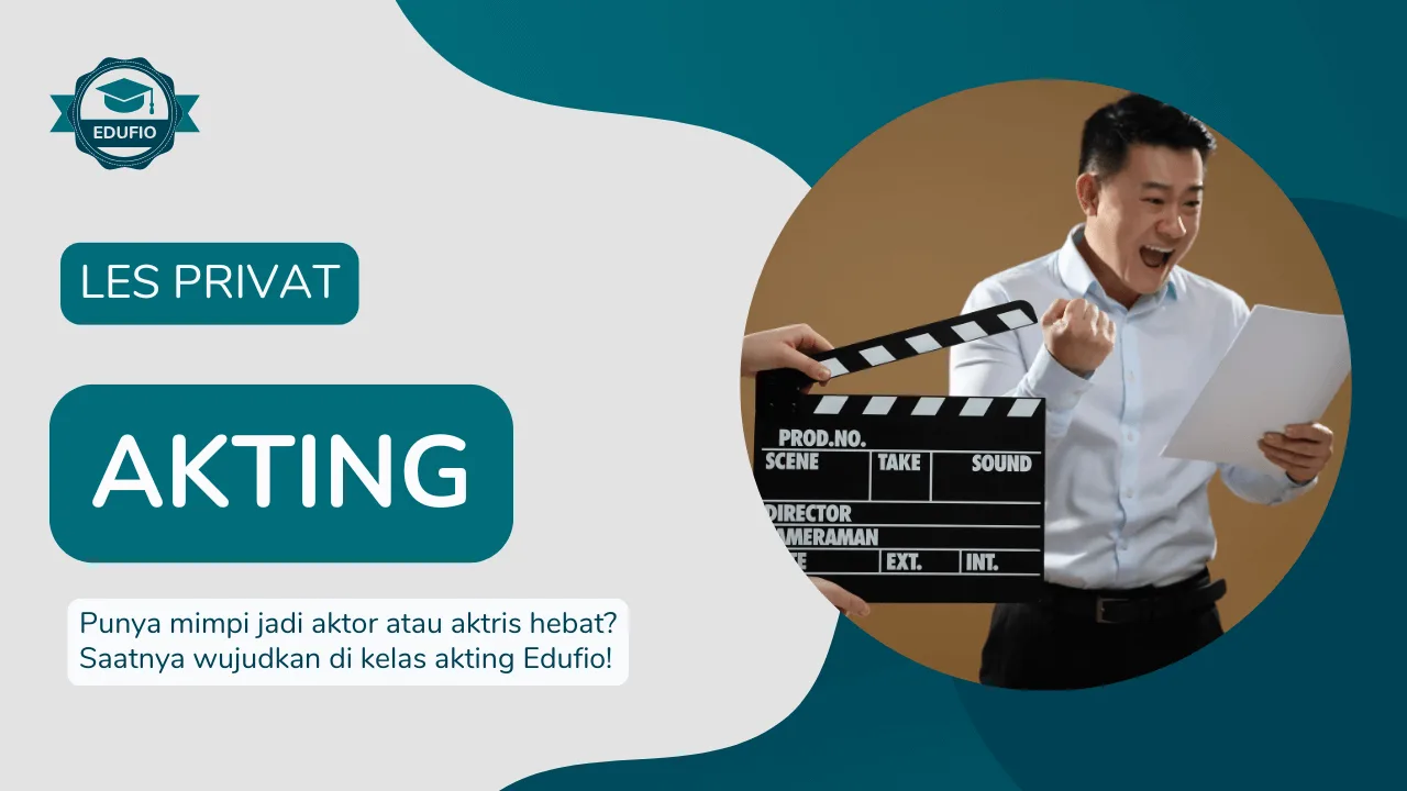 Les Privat Akting bersama tutor Edufio di Jogja