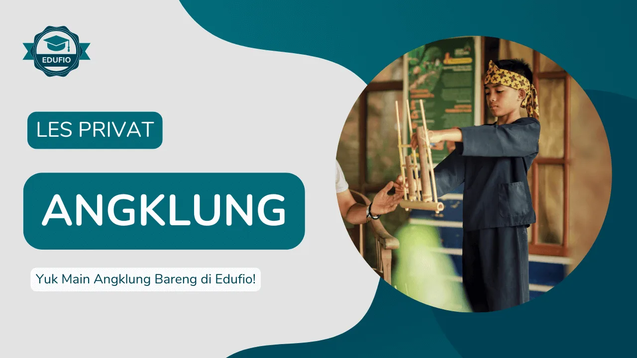 Les Privat Angklung bersama tutor Edufio di Jogja
