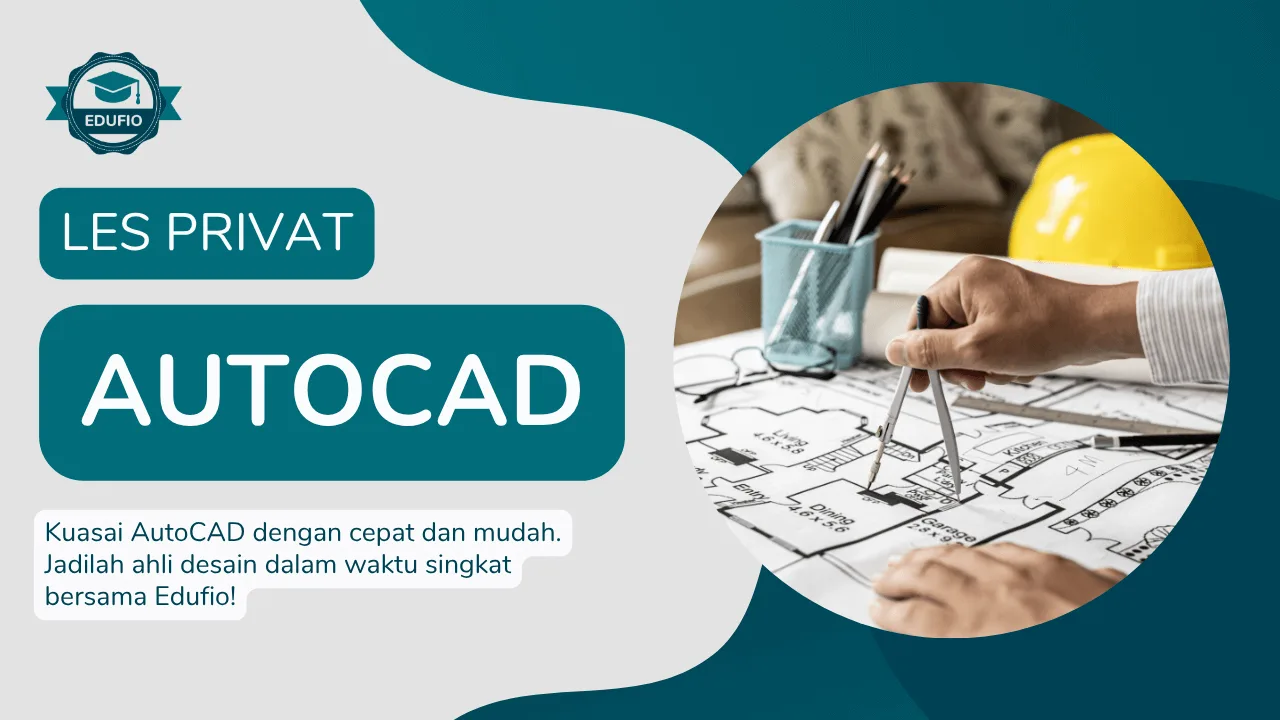 Kursus AutoCAD bersama tutor Edufio di Jogja