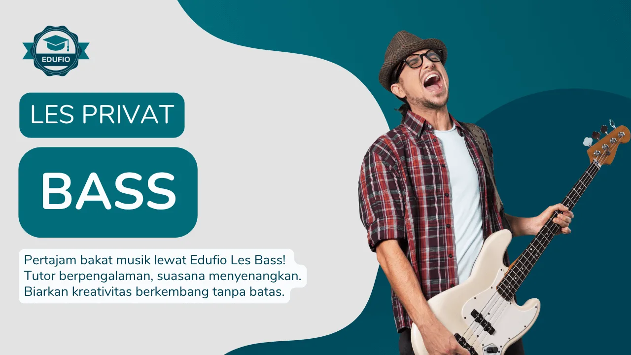 Kursus Bass bersama tutor Edufio di Jogja