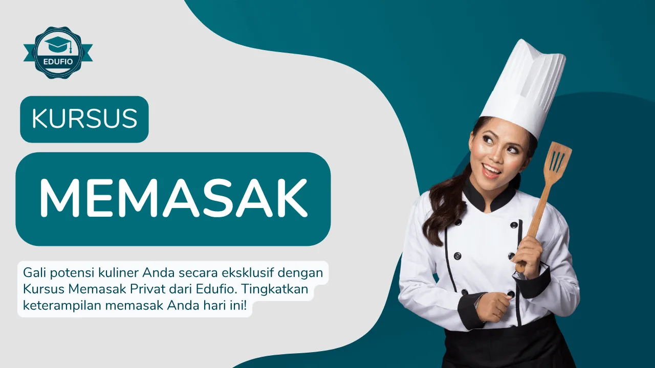Kursus Memasak bersama tutor Edufio di Jogja