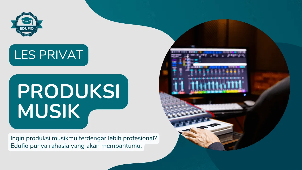 Kursus Produksi Musik bersama tutor Edufio di Jogja