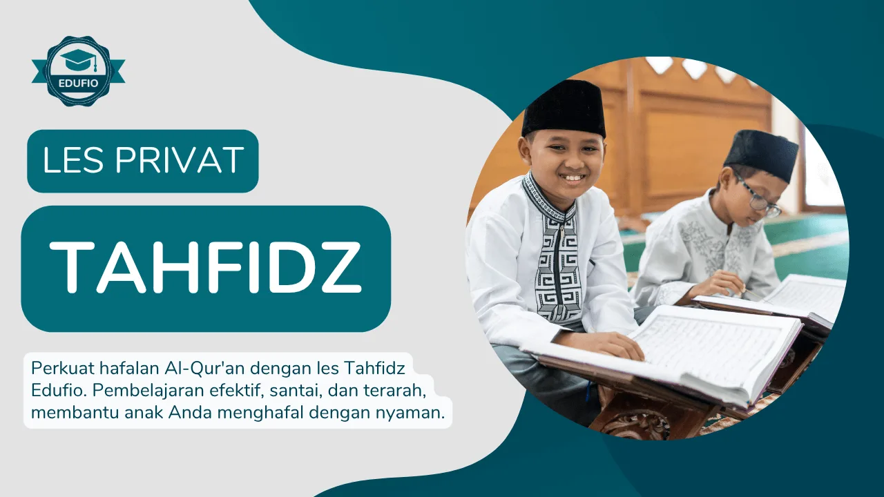 Les Privat Tahfidz bersama tutor Edufio di Jogja