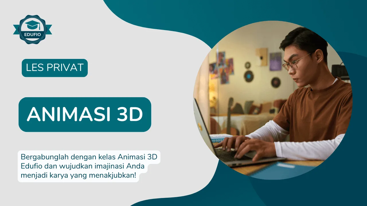 Les Privat Animasi 3D bersama tutor Edufio di Jogja