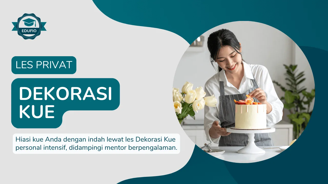 Les Privat Dekorasi Kue di Jogja