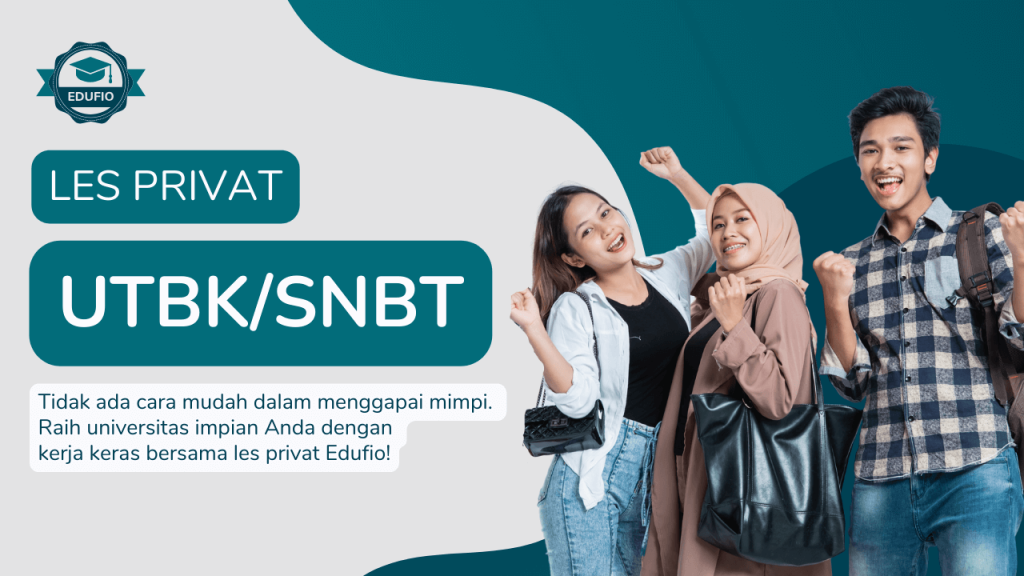 Poster program persiapan UTBK SNBT Edufio Jogja