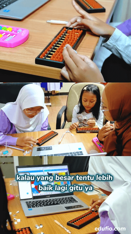 Video testimoni Khidaria dan Aqliavisa, siswa sempoa Edufio