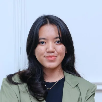 Tutor Edufio Masayu D., Teknik Geofisika UPN Yogyakarta, mengajar di Depok