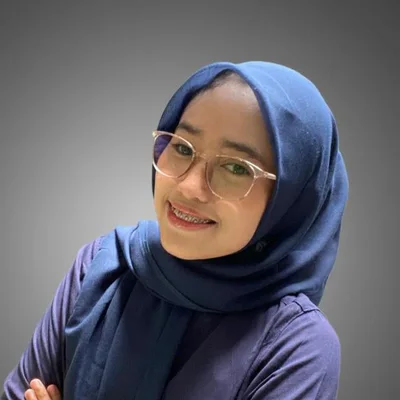 Tutor Edufio Verda M., Pendidikan Guru Madrasah Ibtidaiyah UIN Sunan Kalijaga, mengajar di Tempel